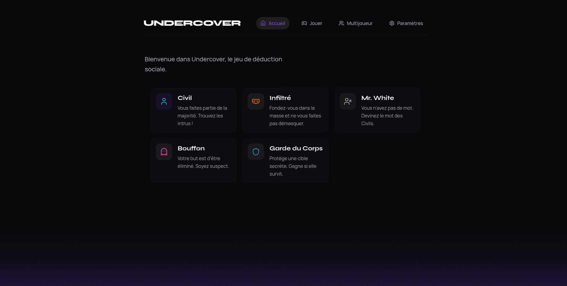 Undercover